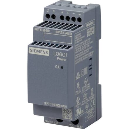 Siemens 6EP3331-6SB00-0AY0 6EP33316SB000AY0 PLC-netvoeding 24 V
