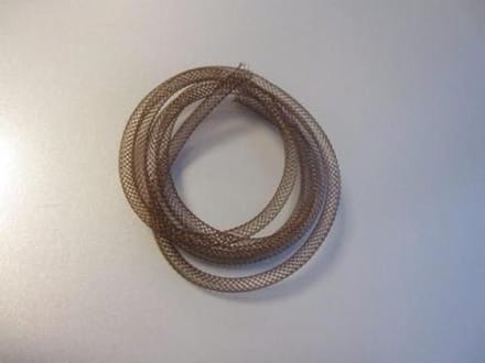 Fish Net Tubes 4 Millimeter bruin 1 Meter