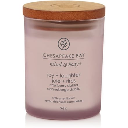 Chesapeake Bay Joy & Laughter - Cranberry Dahlia Mini Candle