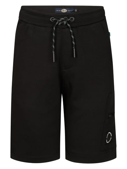 Petrol Industries - Jongens Jogging short Pacifico - Zwart - Maat 164