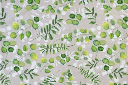 Placemat Set van TWEE - Freda blad - 100% katoen - Sander