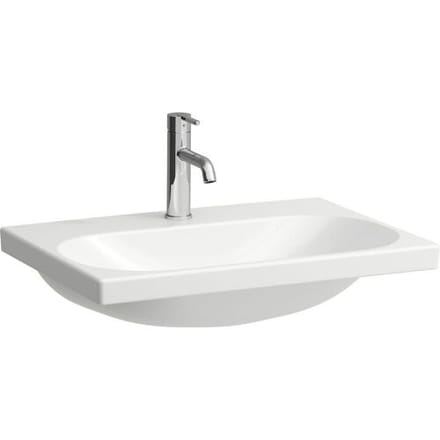 LAUFEN LUA Countertop washbasin 65 x 46 cm 1 tap hole, without overflow H8160840001561