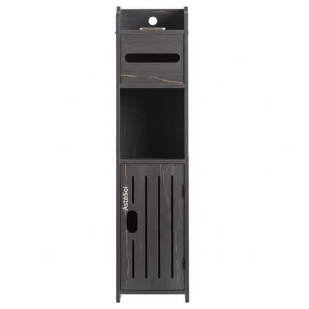 Badkamerkast - Badkamermeubel - Verstelbare planken - 16,7D x 16,7B x 81H cm