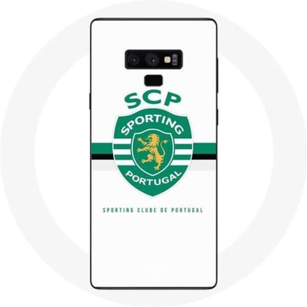 Samsung Galaxy Note 9 hoesje scp sportieve portugal witte achtergrond