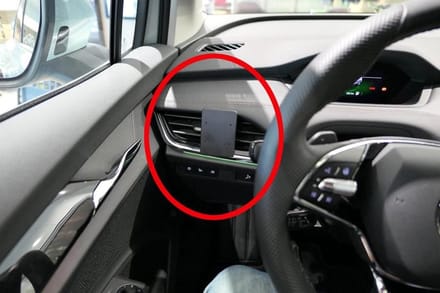 Brodit ProClip houder geschikt voor Skoda Enyaq IV 2021 - left mount