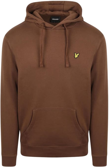 Lyle and Scott Hoodie Bruin - Maat M - Heren - Hoodies