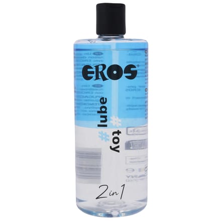 Eros 2-in-1 lube en toy Glijmiddel op Waterbasis - 500 ml