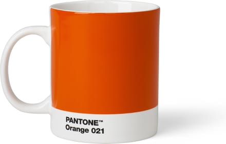 Pantone Koffiebeker - Bone China - 375 ml - Orange 021 C