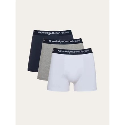 Boxershorts KnowledgeCotton Apparel Anker (x3)
