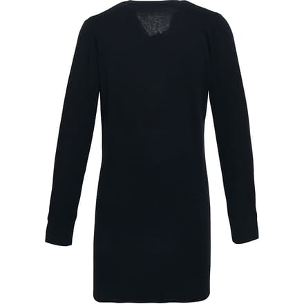 Premier Dames/Dames Longline V Hals Gebreid Vest (Zwart)