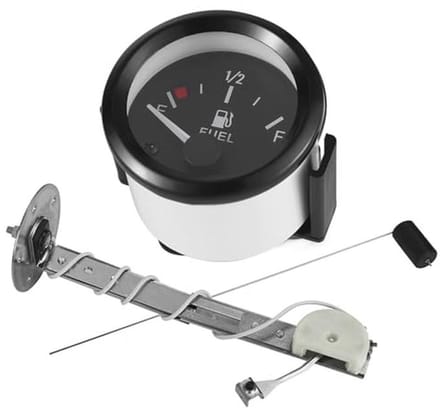 Universele brandstofindicator voor auto's, SUV's, boten en campers - Tankklok met waterstandsensor