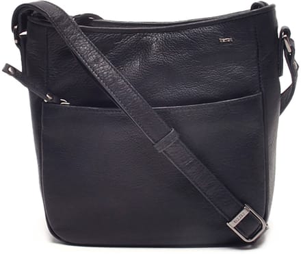 Berba | Lucca | Crossbody tas | Schoudertas | Dames | Navy | Blauw | Leer