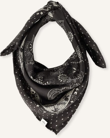 Becksondergaard Dotted Flora Sia Scarf Sjaals Dames - Bruin - Maat ONESIZE