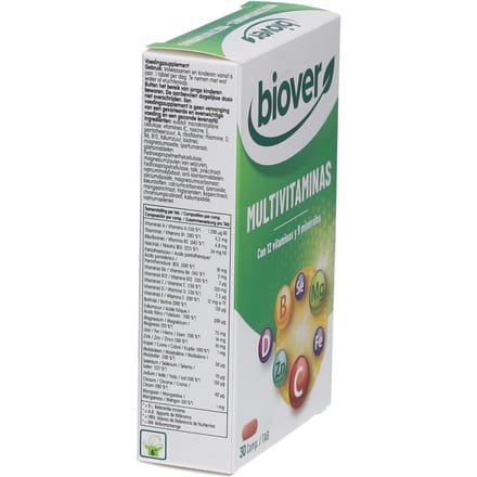 Biover Multivitamine 30 Gecomprimeerde tabletten