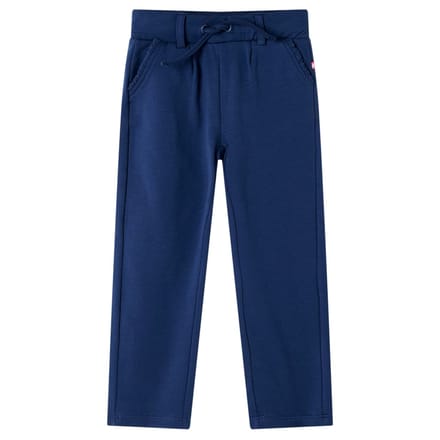 vidaXL - Kinderbroek - met - trekkoord - 92 - marineblauw