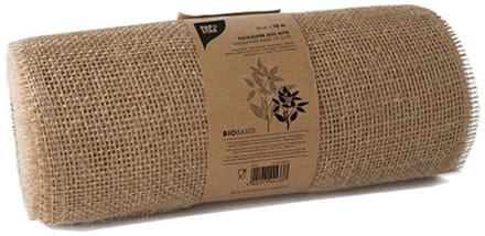 Loper Jute 10 m x 15 cm natuur op rol