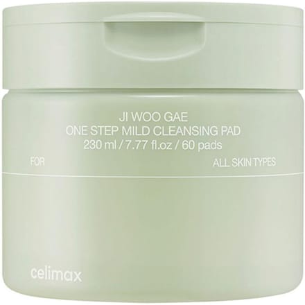 [celimax] JI WOO GAE Disque Nettoyant Doux en Une Étape 225ml 60EA