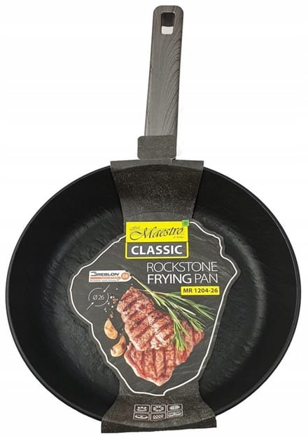 Maestro Koekenpan Rock Stone 28 cm - Greblon C2 Anti-aanbak