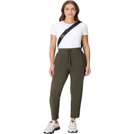 Sweaty Betty Sweaty Betty Explorer Side Stripe 27 Trouser GROEN - Maat M