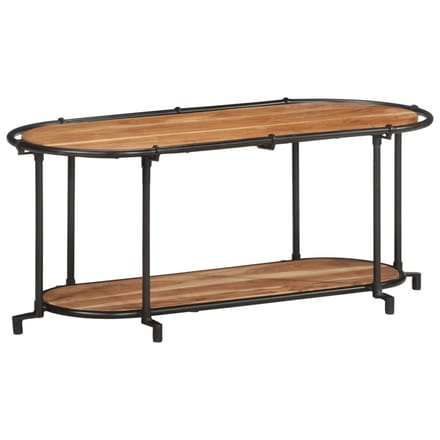 vidaXL - Tv-meubel - 100x42x40 - cm - massief - acaciahout