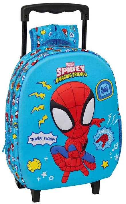 Safta Spidey 3d 8.91l Rugzak Blauw Kinderen