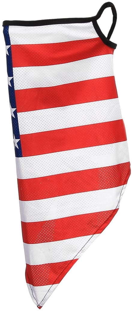 101 INC - Face mask with earloop USA style 2 (kleur: n.a. / maat: NVT)