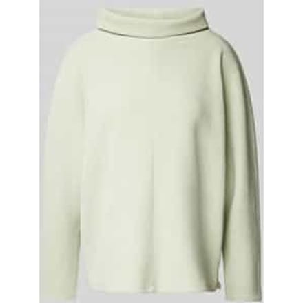 Sweatshirt met col, model 'Umaja'