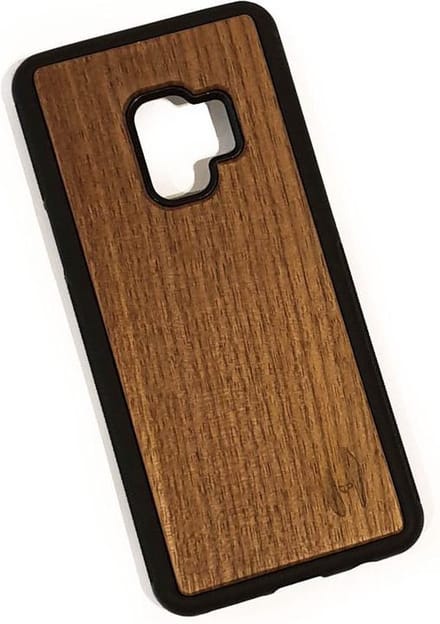 Hoentjen Creatie Houten TPU case - Samsung Galaxy S9 Notenhout