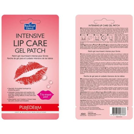 PUREDERM - Intensive Lip Care Gel Patch - 1 patch
