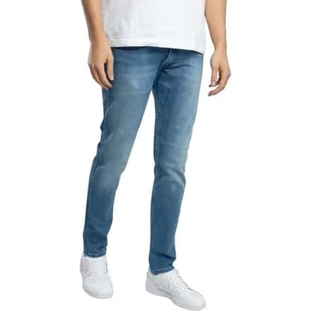 jeans slim fit man blauw medium