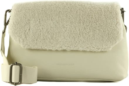 FREDsBRUDER Schoudertas Ava Shoulderbag with Flap Teddy Crème