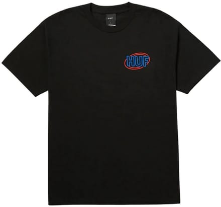 HUF Promo Casual T-shirt heren Zwart M