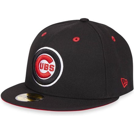 New Era MLB Chicago Cubs 3x Champions 59fifty Fitted Pet Zwart