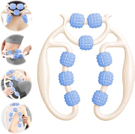 Massage roller voor beenspieren en cellulite, 360° massage voor vermoeide benen en ontspanning