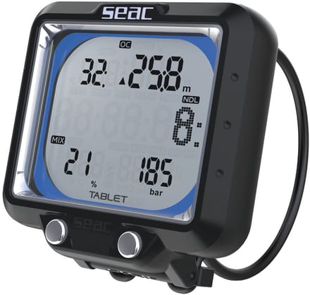 Seac Sub Tablet Duikcomputer Zwart/Blauw