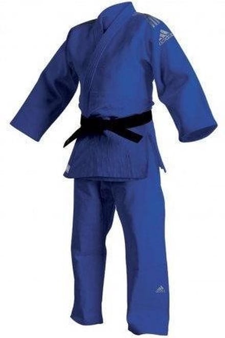 Adidas Judopak Champion Ii Ijf Unisex Blauw Maat 185