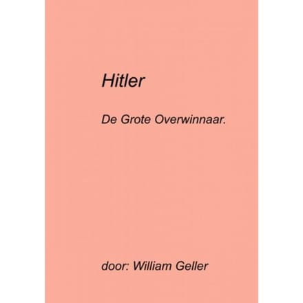 Hitler - William Geller