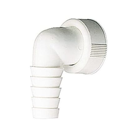 Dallmer Right-angled hose Verbinding 1 Wit