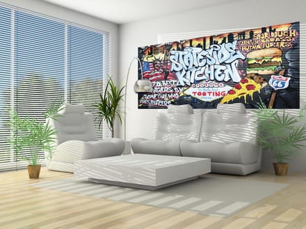 Graffiti Street Art  Photo Wallcovering