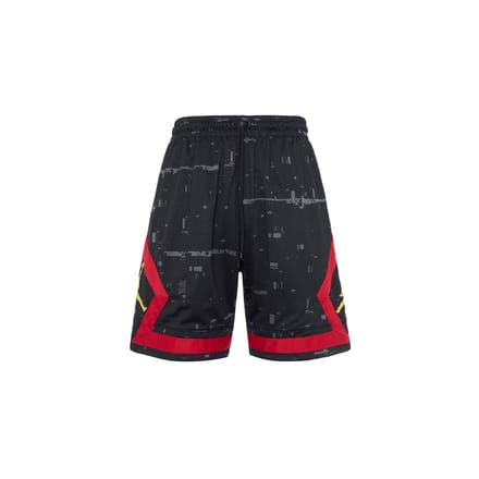Shorts Décontractés Amples Droits Imprimés Logo Jordan Homme Bas Noir AQ0621-010 XXL black