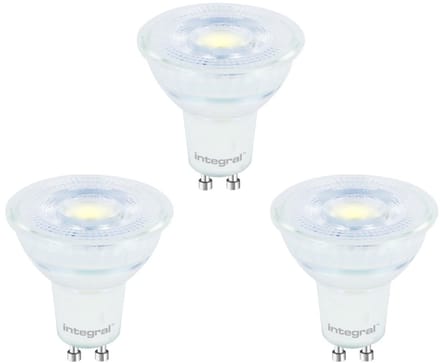 3 Pack - Integral GU10 LED Spot - 5,6W - 4000K Neutraal wit - Dimmable
