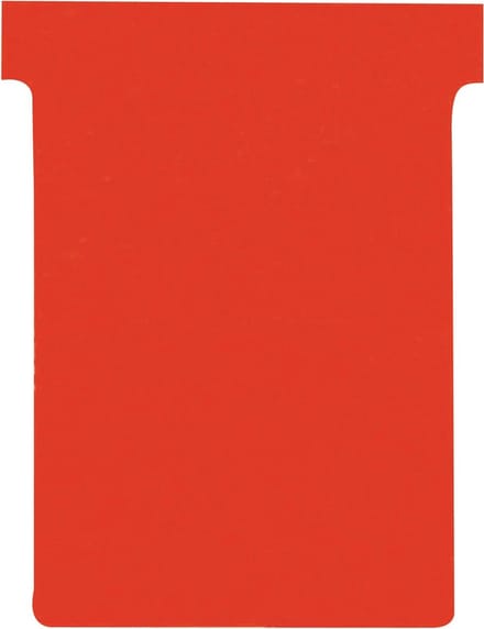 Nobo T-Kaart Planningskaarten - maat 3 Rood