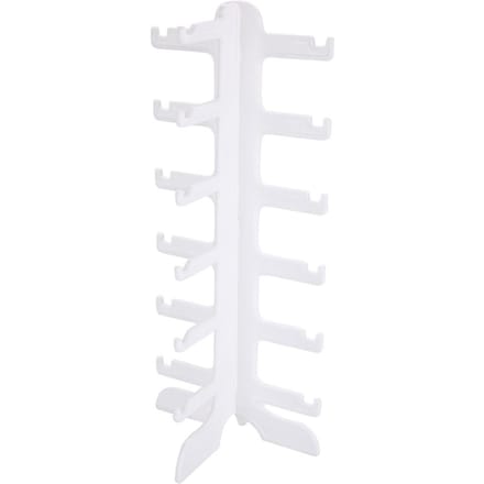Lunettes de soleil en plastique 6 paires Support présentoir organisateur pour montures de lunettes white