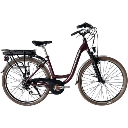 Stadsfiets met elektrische ondersteuning Wolfbike Radaway R28