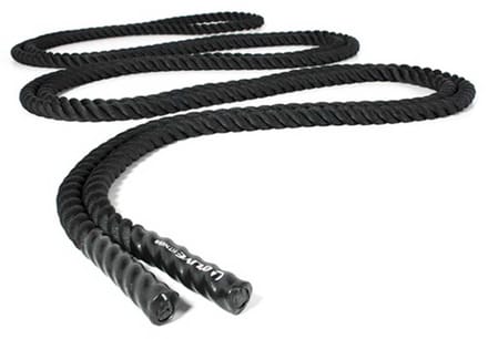 Olive Battle With Nylon Cover 9 M Battling Ropes Zwart 9 kg