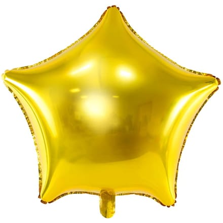 Partydeco - Folie Ster Goud (48 cm)