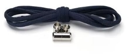 Go Go Gadget - Veters - Elastisch - Schoenveters - Niet meer strikken - 100cm - Donker Blauw