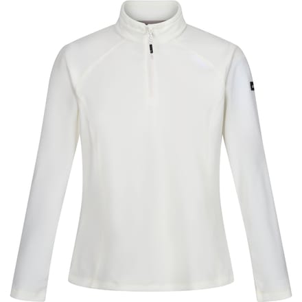 Regatta - Geweldige Outdoor Dames Montes Half Zip Fleece Top (Ijsbeer/Wit)