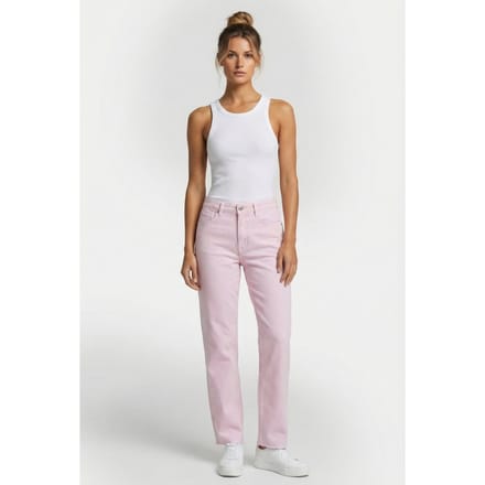 IRO Paris Aiden Light Pink Maat: 24 | Straight Jeans Outlet | Dames | Roze
