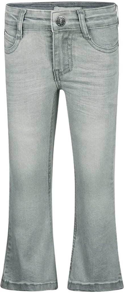 Koko Noko Meisjes Flared Jeans - Grey jeans